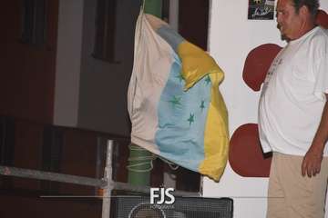 La Garita marca el inicio de sus fiestas con el izado de la bandera canaria, el pregón y el reconocimiento a Pedro Monzón Pulido/Francisco Javier Santana.